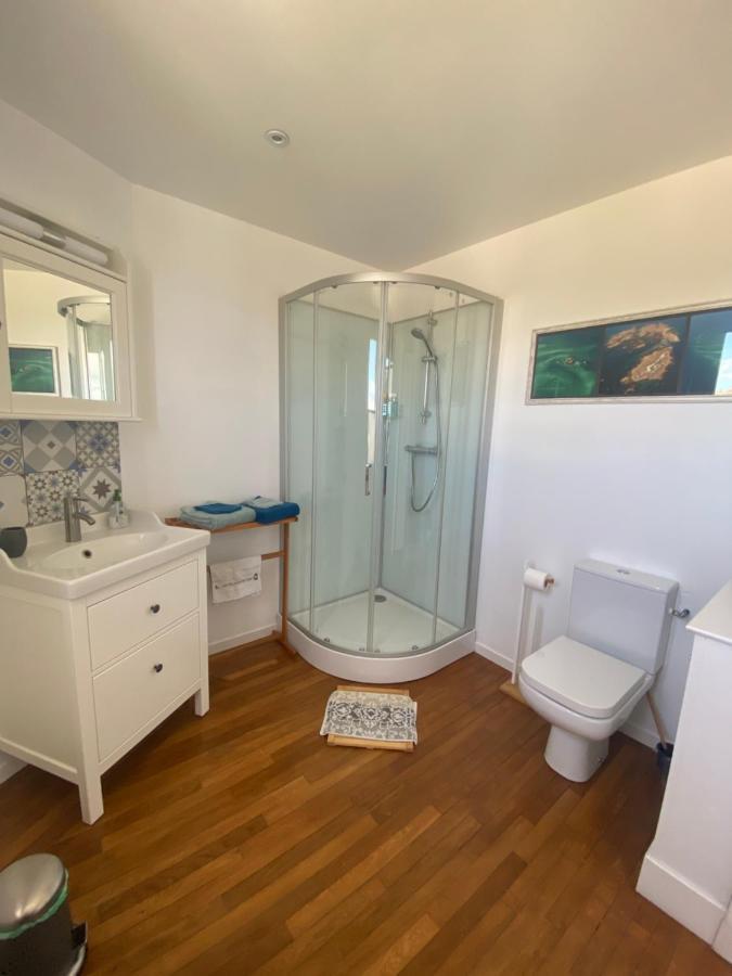 Chambre D'Hotes "Lumiere Du Cap" Vue Mer Barneville-Carteret Kültér fotó